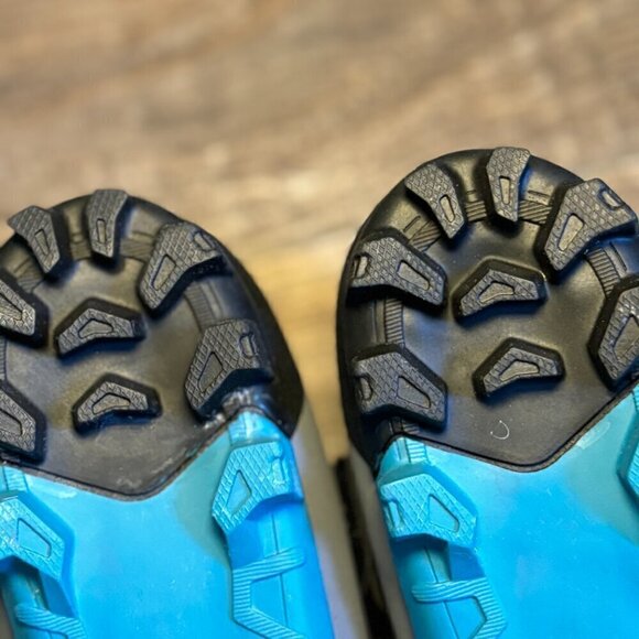 NEW PEARL IZUMI X-Alp Divide Moutain Bike Cycling Shoes Gray/Black Women's 42 - Picture 6 of 12